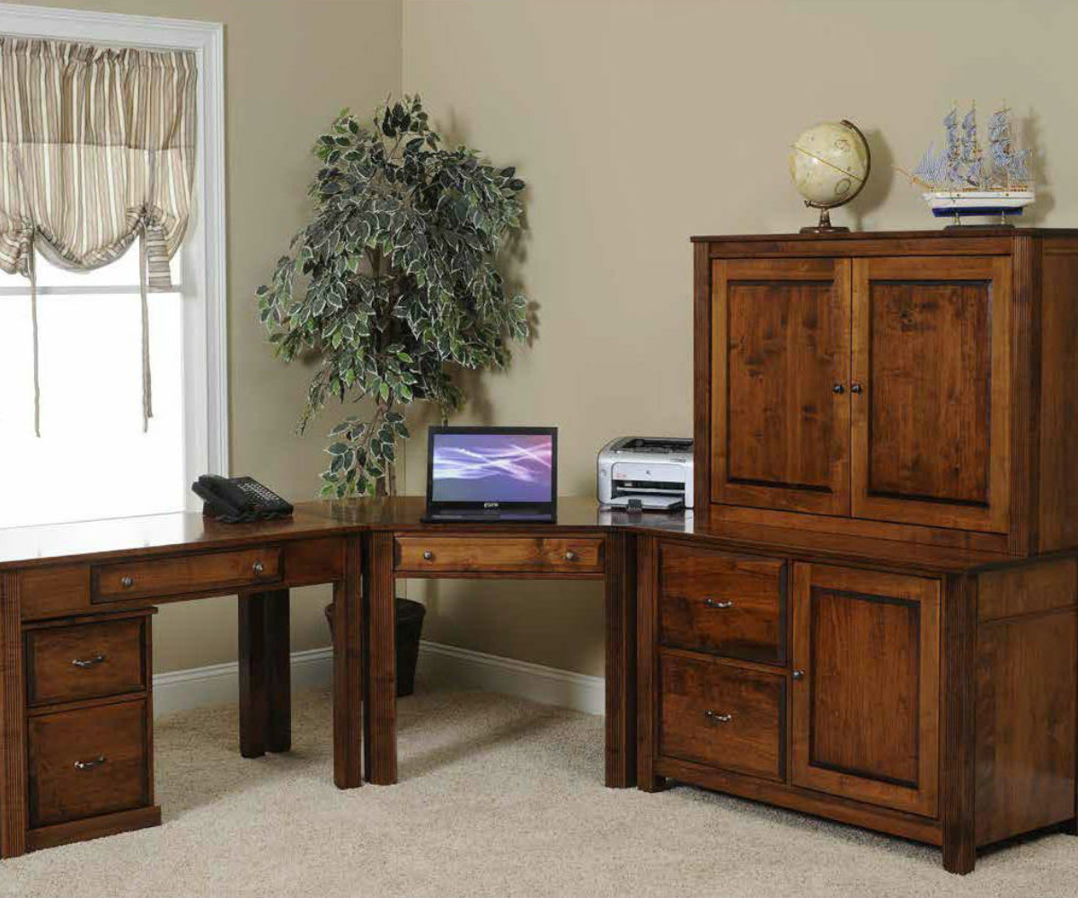 Arlington Modular 48" Credenza With Hutch - Image 7