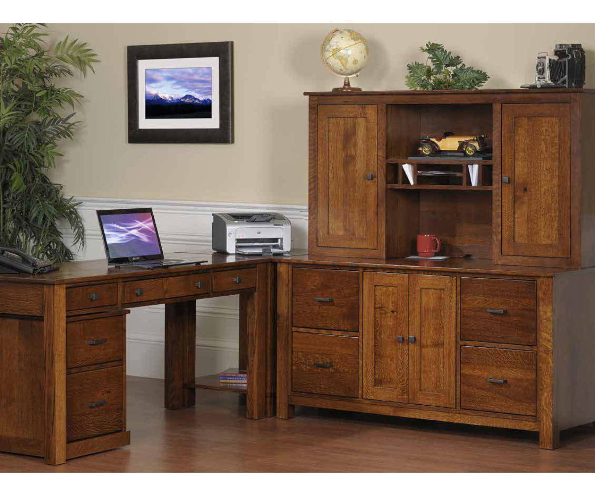 Clark Mission Modular Office Collection - Image 3