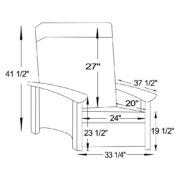 Woodland Shaker Recliner - Image 3