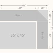 5 Piece Corner Nook Set - Image 2