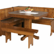 5 Piece Corner Nook Set