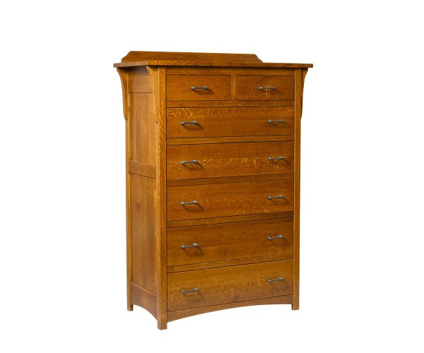 Dutch Corbel Mission Chest Of Drawers