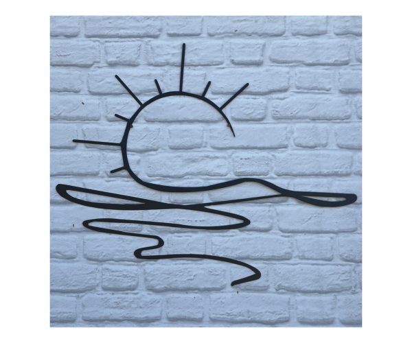 Sun And Waves Plaque