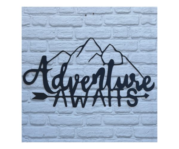Adventure Awaits Plaque