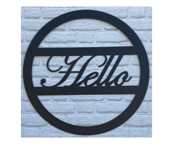 Hello Plaque