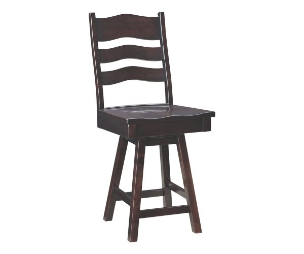 La Salle 24" Swivel Bar Chair