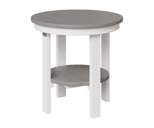 Round End Dining Table