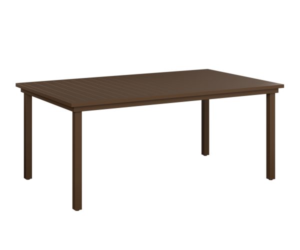 Vida 44" x 73" Dining Table Aluminum Top