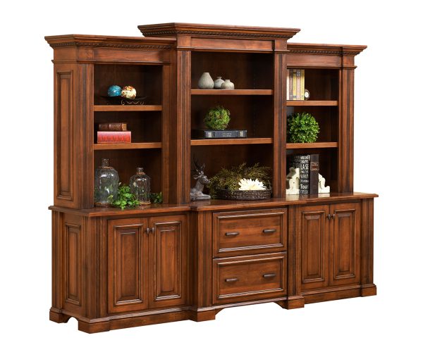 Lincoln 98" Base and Three Piece Hutch