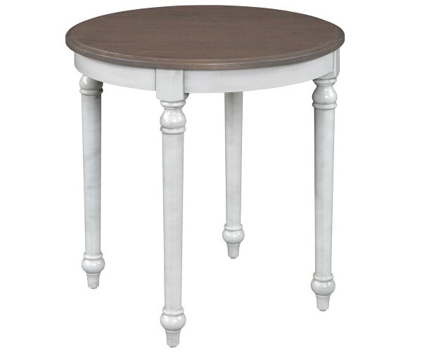 Magnolia Round End Table - 24"