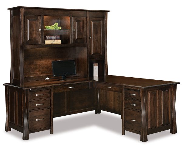 Lexington Arc Hutch & L Desk