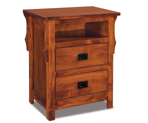 Stick Mission 2 Drawer Nightstand