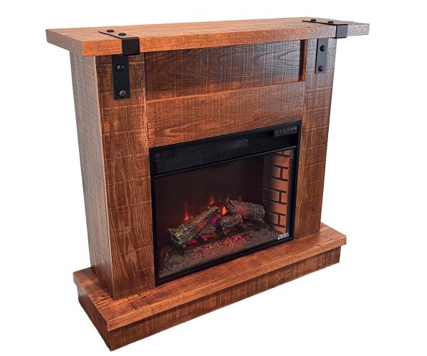 Astoria Rustic Fireplace Mantel
