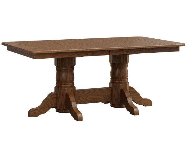 Double Pedestal Table