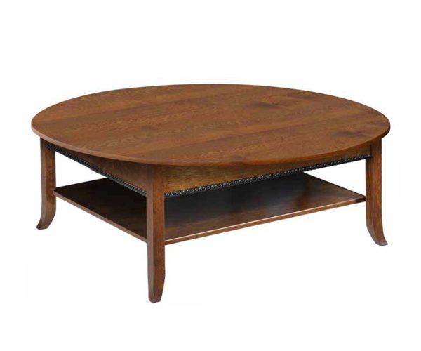 Cranberry Round Coffee Table
