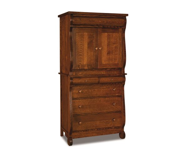 Old Classic Sleigh Armoire