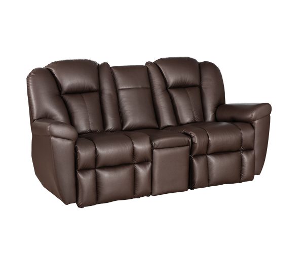 Dutch Boy Wallhugger Reclining Theater Seat Sofa - 76"