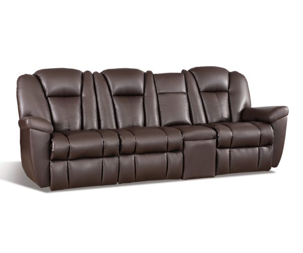 Dutch Boy Wallhugger Reclining Sofa With Extra Theater Seat - 100"