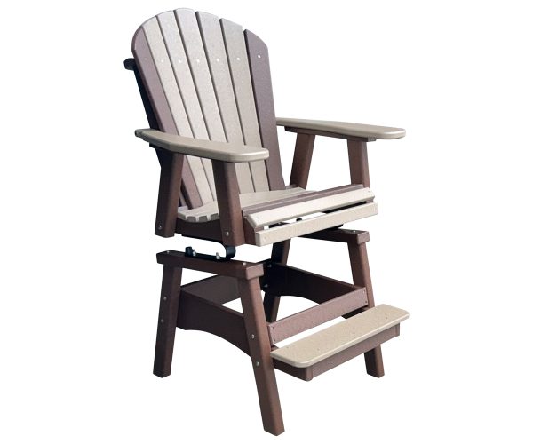 Adirondack Dining Chair With Spring - Bar Height