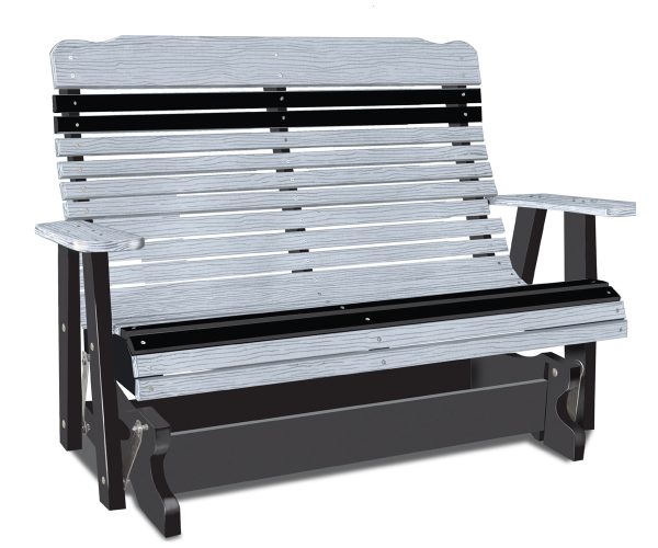 4' High Curve Back Glider