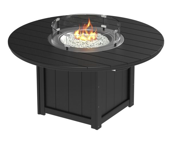 Lumin Fire Pit Table 60" Round - Dining Height