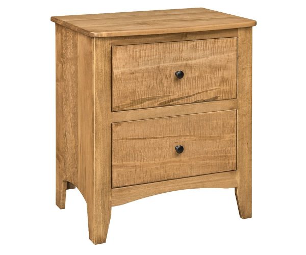 Carlston 2 Drawer Nightstand