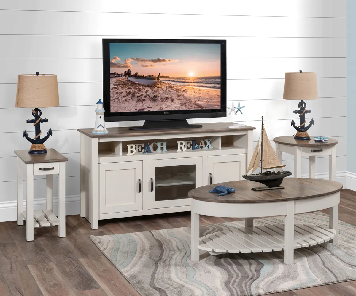 Sanibel Fire Box TV Stand - 60" - Image 2
